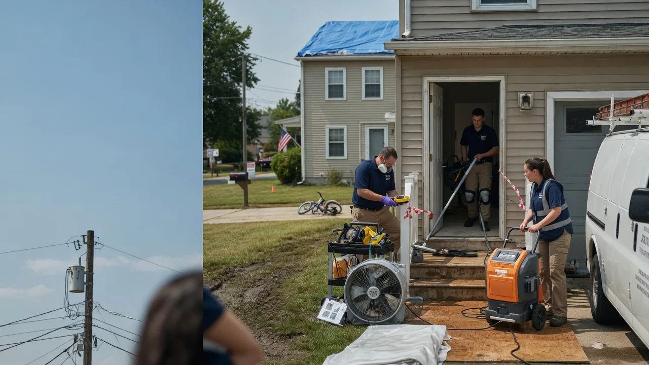 Water Damage Repair in Plantersville, MS near me